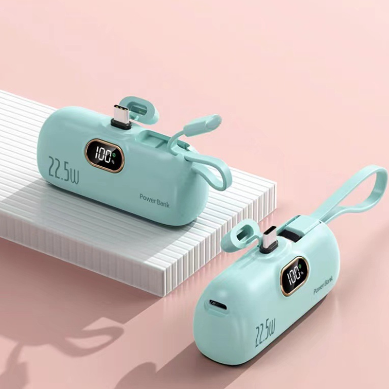5000mAh Mini Powerbank met Snellaadfunctie