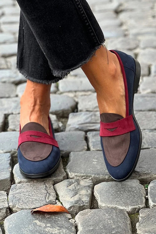 MOCASSINI TRICOLORE CASUAL
