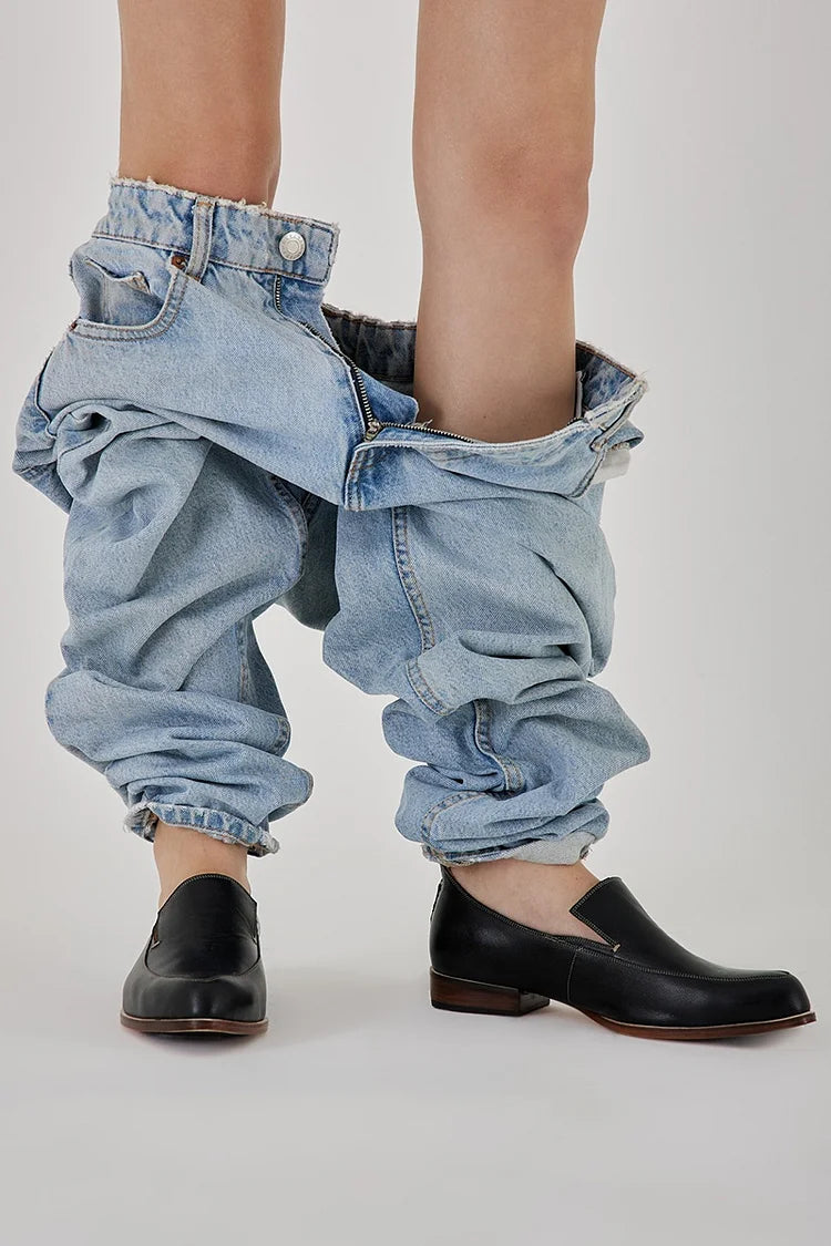 Elegante minimalistische mocassins