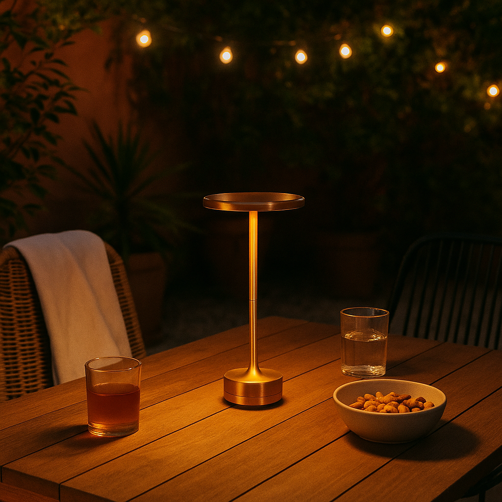 Qua chimba Dimbare Design Lamp