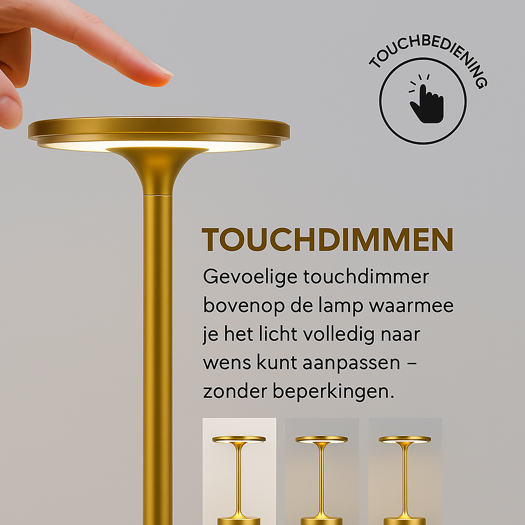 Qua chimba Dimbare Design Lamp