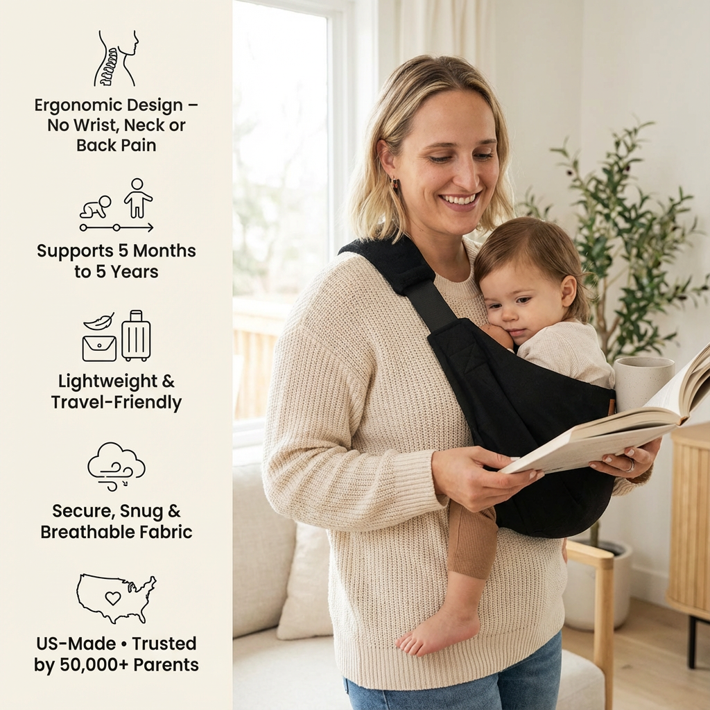 Baby carier:Ergonomische Draagzak voor uw baby