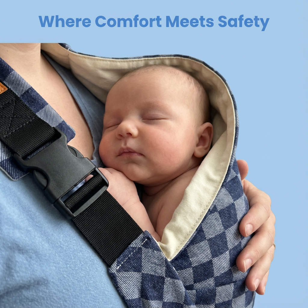 Baby carier:Ergonomische Draagzak voor uw baby
