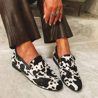 Elegante animalprint mocassins