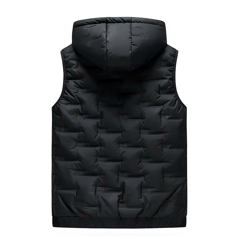 Spencer Gewatteerde Bodywarmer met Capuchon
