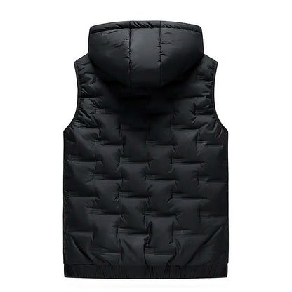Spencer Gewatteerde Bodywarmer met Capuchon