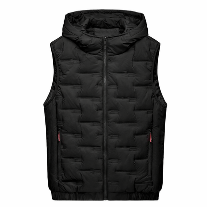 Spencer Gewatteerde Bodywarmer met Capuchon