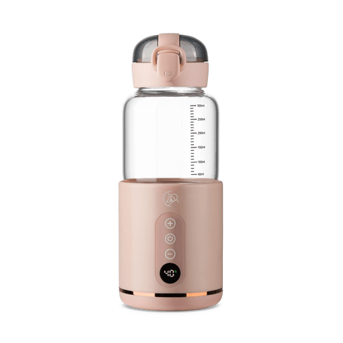 WarmFlow™ – Draadloze Babyflesverwarmer - roze