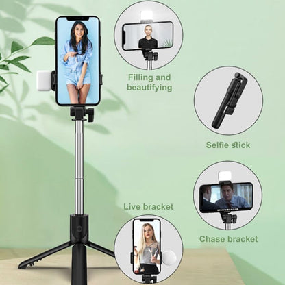6-in-1 Draadloze Bluetooth Selfie Stick