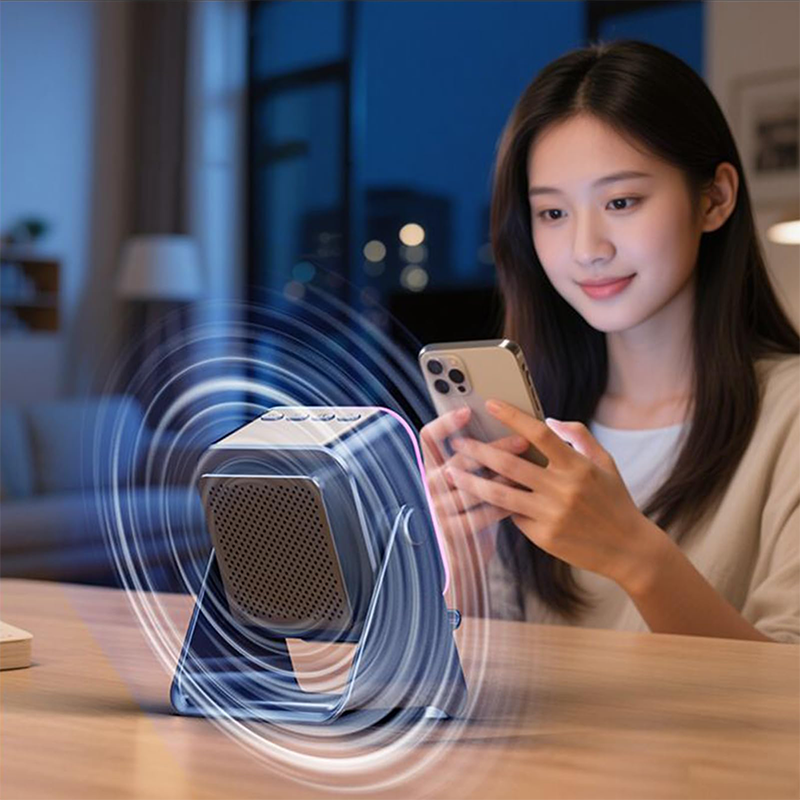 5-in-1 Multifunctionele Bluetooth Speaker met Draadloze Oplader