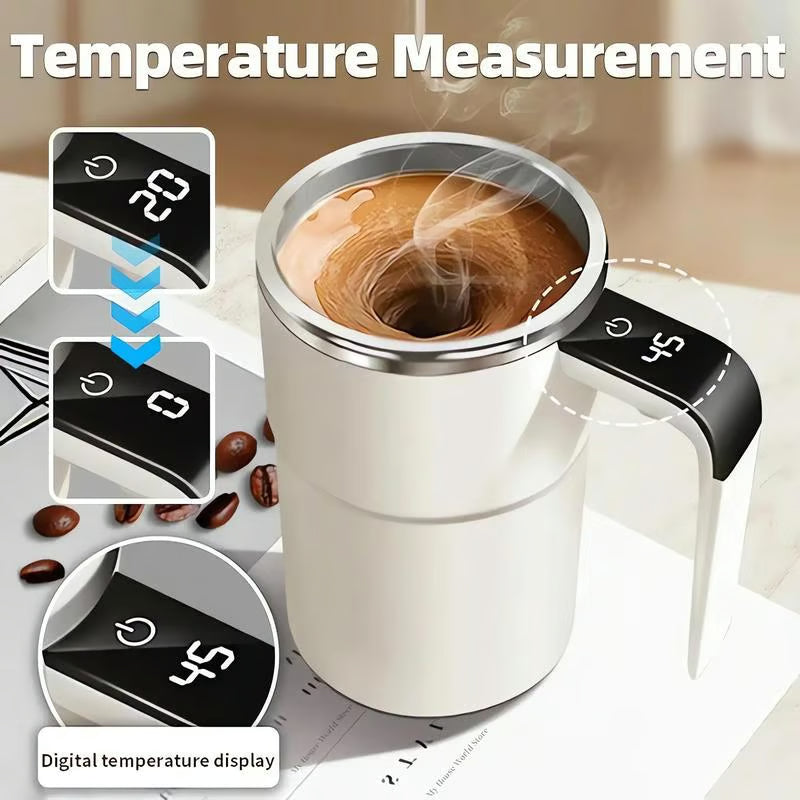 Zelfroerende Beker met Temperatuurcontrole