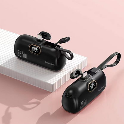 5000mAh Mini Powerbank met Snellaadfunctie