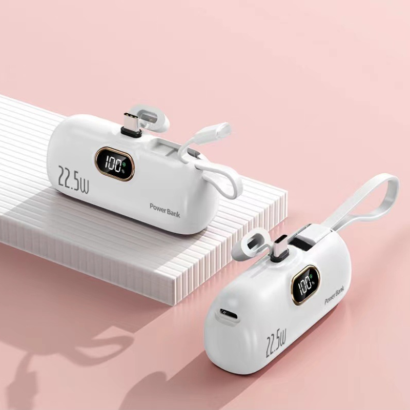 5000mAh Mini Powerbank met Snellaadfunctie